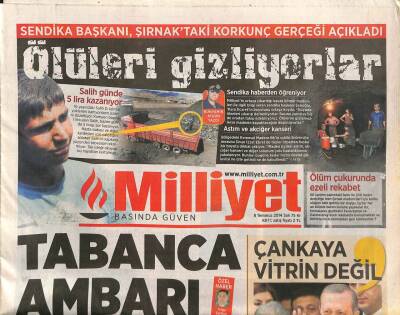 Milliyet Gazetesi 8 Temmuz 2014 - Atatürk Uzmanı Mangoya Veda - Versaceden Derin Defile GZ106132 - 1