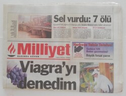 Milliyet Gazetesi 9 Ağustos 1998 - Yeşilçamın Ünlü Yıldızı Necla Nazır İnzivaya Çekildi. -GZ45848 - 1