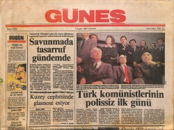 Milliyet Gazetesi 9 Aralık 1989 - Türk Komünistleriin Polissiz İlk Günü - Malkoçoğlu Yeşile Büründü - Galatasaray 25 Milyarın Peşinde GZ154687 - 2