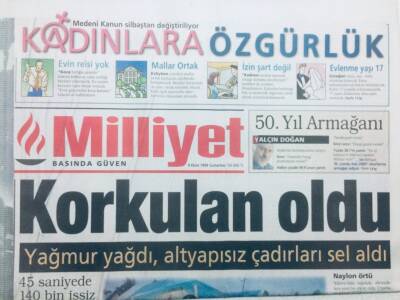 Milliyet Gazetesi - 9 Ekim 1999 - Osmanlı Harvardda, Korkulan Oldu GZ46018 - 2