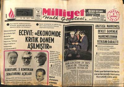 Milliyet Gazetesi - 9 Haziran 1974 - Beşiktaş Fenerbahçeyi Ezdi Geçti3-0 GZ110904 - 1