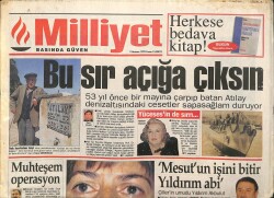 Milliyet Gazetesi 9 Haziran 1995 - Rıdvan Artık Hacizli - CHP'de Kavga GZ3826 - Gökçekoleksiyon