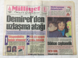 Milliyet Gazetesi 9 Mart 1993 - TerimGöreve Hazırım - GZ15721 - 2