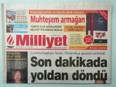 Milliyet Gazetesi 9 Mart 2005 Özcanın Reytingi Mahsunu Vurur -GZ14868 - 1