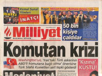 Milliyet Gazetesi 9 Şubat 2003 - Alman Ninanın Ailesi , Kızlarını Öldüren Hakanın Anne Babasıyla Böyle Vedalaştı GZ84875 - 1