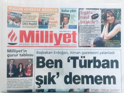 Milliyet Gazetesi 9 Şubat 2005 - Sibel Can Boşanıyor GZ40313 - 1