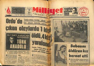Milliyet Gazetesi - 9 Temmuz 1970 - Testleri Geçenler Yedek Subay Olabilecek GZ110791 - 1