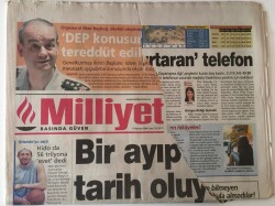 Milliyet Gazetesi 9 Temmuz 2004 - Bir Ayıp Tarih Oluyor Bekaret Kontrolü - GZ43996 - 1