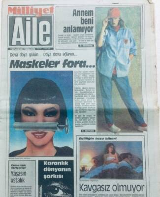 Milliyet Gazetesi Aile Eki 1987 - Maskeler Fora - GZ42689 - 1
