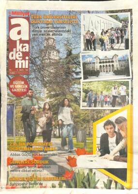 Milliyet Gazetesi Akademi Eki 20 Temmuz 2012 - Türk Üniversiteleri Dünyada Yükselişte GZ124632 - 1