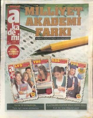 Milliyet Gazetesi Akademi Eki 22 Şubat 2013 - Plastiklerin Keşfinde Sığla Yağının Formülü GZ113165 - 1