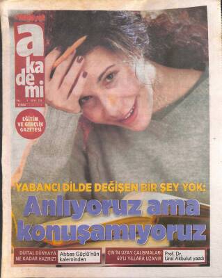 Milliyet Gazetesi Akademi Eki 7 Kasım 2014 - Ural Akbulut Çinin Uzay Çalışmaları 60lı Yıllara Uzanır GZ124931 - 1