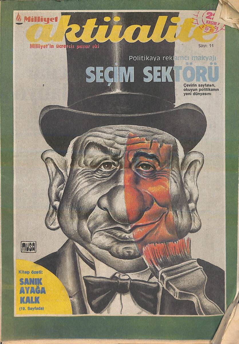 Milliyet Gazetesi Aktüalite Eki 2 Kasım 1987 Sayı: 11 NDR93115 - 1