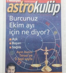 Milliyet Gazetesi Astro Kulüp Eki - 1 Ekim 2005 - Burcunuz Ekim Ayı İçin Ne Diyor GZ46027 - 1