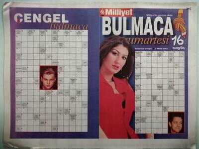 Milliyet Gazetesi Bulmaca Eki 2 Mart 2002 -GZ44641 - 2