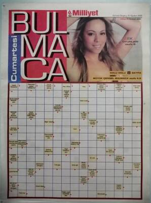 Milliyet Gazetesi Bulmaca Eki 20 Ağustos 2005 - GZ44310 - 1