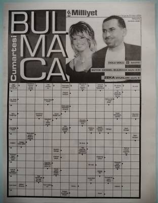 Milliyet Gazetesi Bulmaca Eki 20 Mart 2004 - GZ44312 - 1