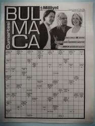 Milliyet Gazetesi Bulmaca Eki 27 Mart 2004 - GZ44313 - 1