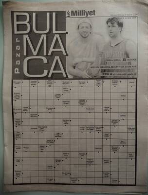 Milliyet Gazetesi Bulmaca Eki 6 Haziran 2004 -GZ44006 - 2