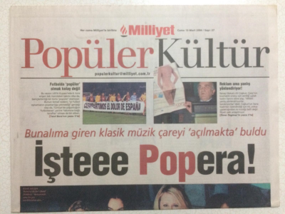 Milliyet Gazetesi Businees Eki 19 Mart 2004 - Hayatımız Porno! GZ24634 - 1
