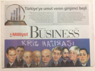 Milliyet Gazetesi Businees Eki 27 Şubat 2005 - Borç Erteleme Değerlendirildi GZ24626 - 1