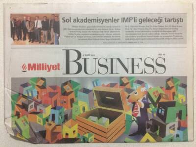 Milliyet Gazetesi Busınees Eki 6 Mart 2005 - Odalarda Işıksızım GZ32978 - 1