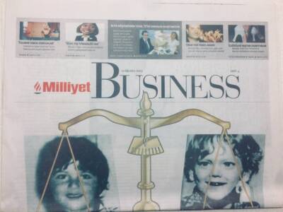 Milliyet Gazetesi Busıness Eki 10 Ağustos 2003 - Ünlü Olacaksın Yavrum! GZ47518 - 1