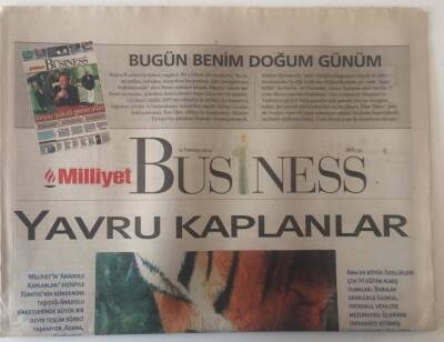 Milliyet Gazetesi Busıness Eki 11 Temmuz 2004 - Yavru Kaplanlar GZ20569 - 1