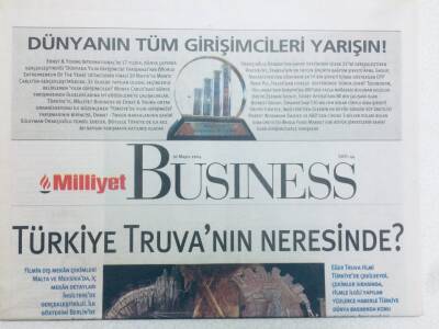 Milliyet Gazetesi Busıness Eki 16 Mayıs 2004 - Türkiye Truvanın Neresinde? GZ40954 - 1
