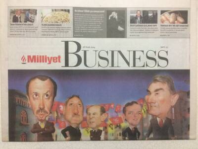 Milliyet Gazetesi Busıness Eki 18 Ocak 2004 - Gel Vatandaş Siyaset Pazarına Gel! GZ34138 - 1