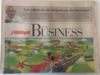 Milliyet Gazetesi Busıness Eki 19 Eylül 2004 - Umudun Haritasını Çizebilir Misiniz ? Evet Biz Çizdik GZ20568 - 1