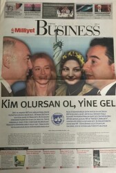 Milliyet Gazetesi Busıness Eki 21 Eylül 2003-En Erotik Yapraklı ,Egzotik Meyve Yok Satıyor GZ45373 - 2