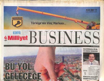 Milliyet Gazetesi Business Eki 27 Nisan 2013 - Konya Şeker Güvencesi İle Torku Gofret Şimdi Raflarda GZ105269 - 1