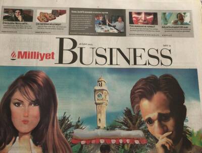 Milliyet Gazetesi Business Eki 28 Eylül 2003-İzmir İktidarlara,İktidarlar İzmire Ters GZ45199 - 2