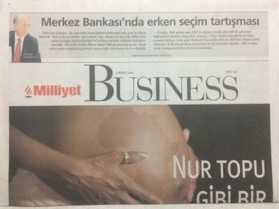 Milliyet Gazetesi Busıness Eki 3 Nisan 2005 - Nur Topu Gibi Bir Afrika mız Oluyor GZ34843 - 1