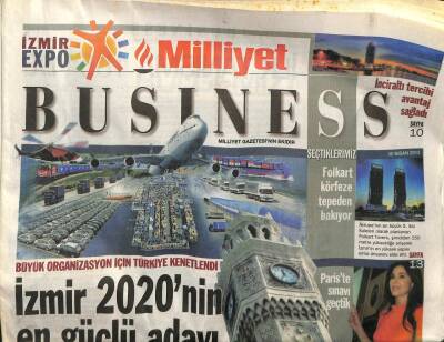 Milliyet Gazetesi Busıness Eki 30 Nisan 2013 - Büyük Organizasyon İçin Türkiye Kenetlendi GZ107536 - 1