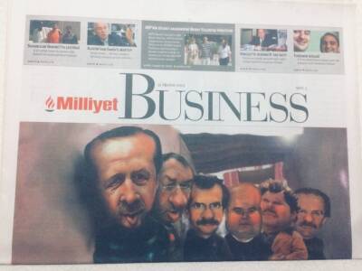 Milliyet Gazetesi Busıness Eki 31 Ağustos 2003 - Başkanın Adamları GZ47519 - 1