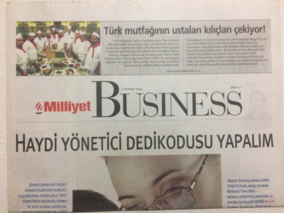 Milliyet Gazetesi Busıness Eki 4 Temmuz 2004 - Öğle Arası Estetik Operasyonu GZ24880 - 1