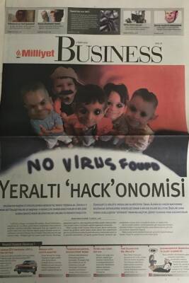 Milliyet Gazetesi Busıness Eki 7 Eylül 2003-Ünlü - Marka İlişkisinde Kazanan Kim? GZ45374 - 2