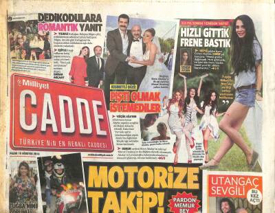 Milliyet Gazetesi Cadde Eki 10 Ağustos 2014 - Tuğba Altıntopun Zorunlu Değişimi GZ115990 - 1