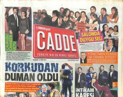 Milliyet Gazetesi Cadde Eki 10 Ekim 2013 - Şahan Gökbakar , Sosyetik Sevgilisi Selin Ortaçlıyla İlk Kez Görüntülendi GZ113168 - 1