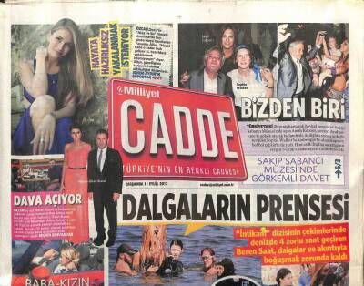 Milliyet Gazetesi Cadde Eki 11 Eylül 2013 - Okan Buruk Dava Açıyor GZ107720 - 1