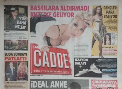 Milliyet Gazetesi Cadde Eki 11 Kasım 2010-Miranda Kerr İdeal Anne Olacak GZ45661 - 2