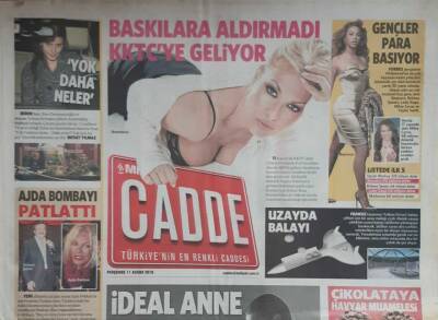 Milliyet Gazetesi Cadde Eki 11 Kasım 2010-Miranda Kerr İdeal Anne Olacak GZ45661 - 2