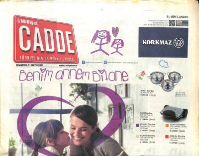 Milliyet Gazetesi Cadde Eki 11 Mayıs 2013 - Bülent Ersoyun Canı Kebap İsteyince,Devreye Okan Kurt Girdi GZ105132 - 1