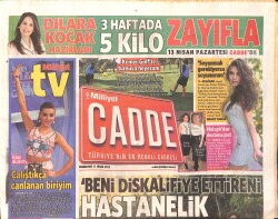 Milliyet Gazetesi Cadde Eki 11 Nisan 2015 GZ158326 - Gökçekoleksiyon