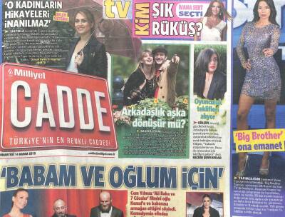 Milliyet Gazetesi Cadde Eki 14 Kasım 2015 - Cem Yılmaz,Çetin Altay,Keremcem GZ104480 - 1