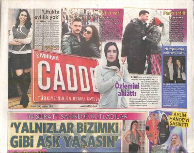 Milliyet Gazetesi Cadde Eki 15 Şubat 2016 - Müziğin Hayırsever Adamı Lionel Richie GZ119616 - 1