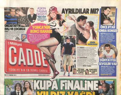 Milliyet Gazetesi Cadde Eki 15 Temmuz 2014 - Moda Şampiyonu Louis Vuitton GZ116557 - 1