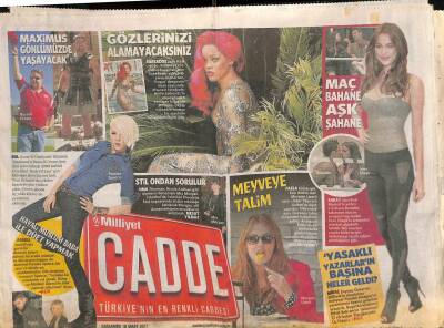 Milliyet Gazetesi Cadde Eki 16 Mart 2011 - Rober Ebert İnternet Hayatımı Kurtardı GZ116493 - 1
